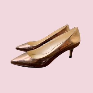 Nine West gold high heel